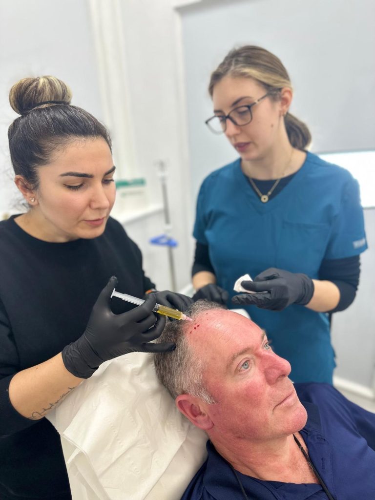 Hands-on PRP training at the Derma Cosmedic academy in Liverpool
