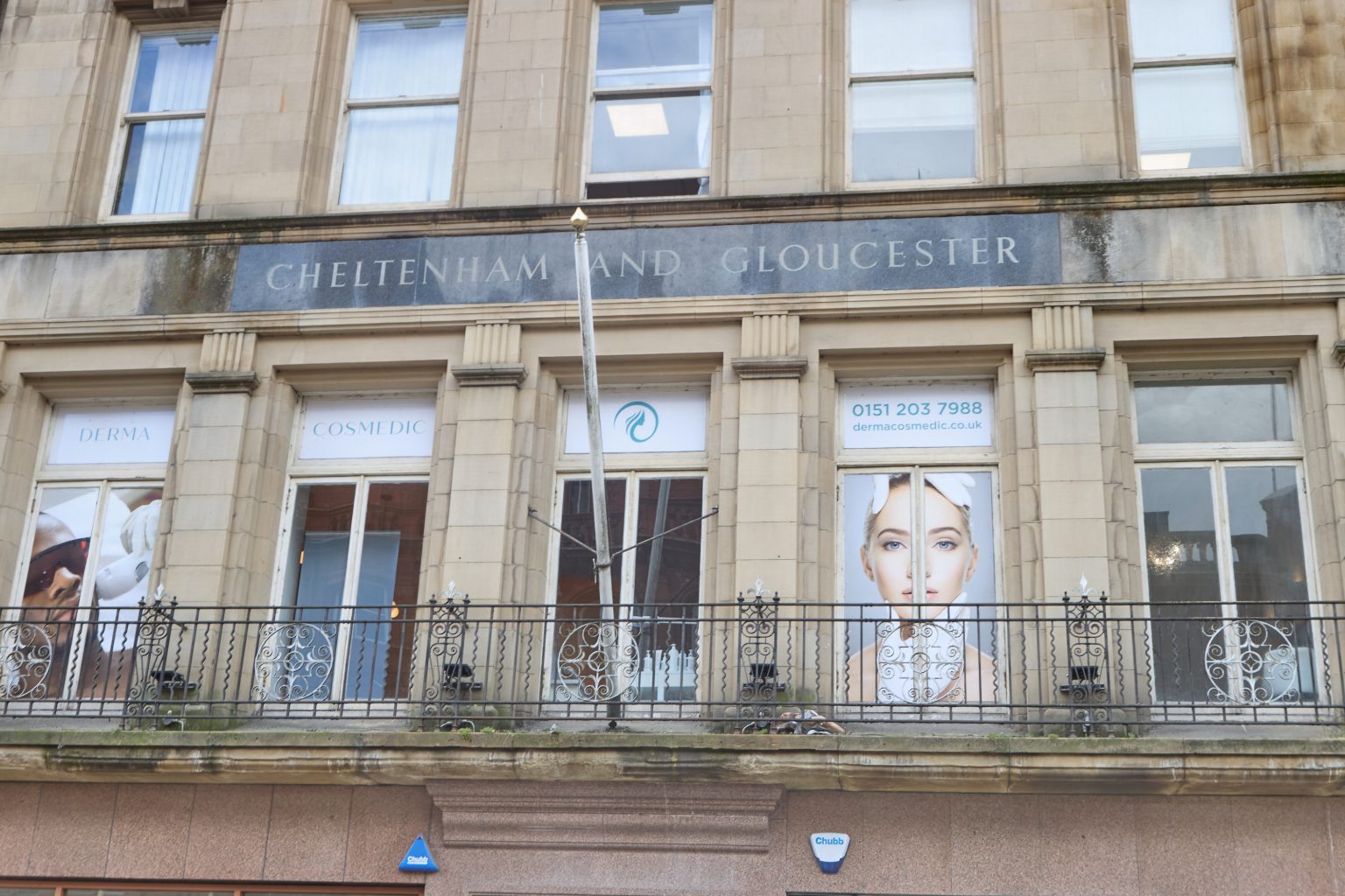 Derma Cosmedic aesthetic clinic on Castle Street, Liverpool
